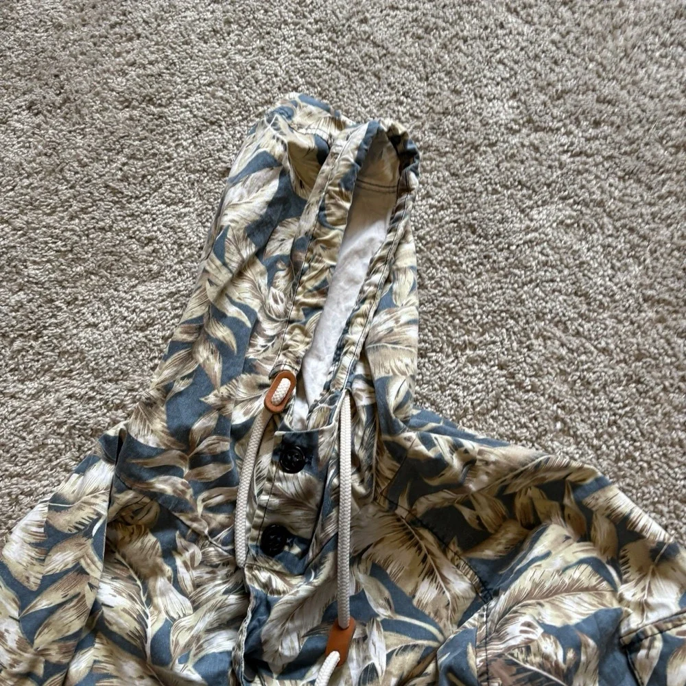 Penfield Harley Leaf Camo Jacket Snap Button‎ Men's Medium